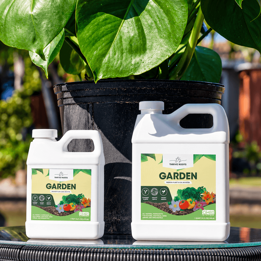 Thryve Roots botanical-based plant and soil treatment